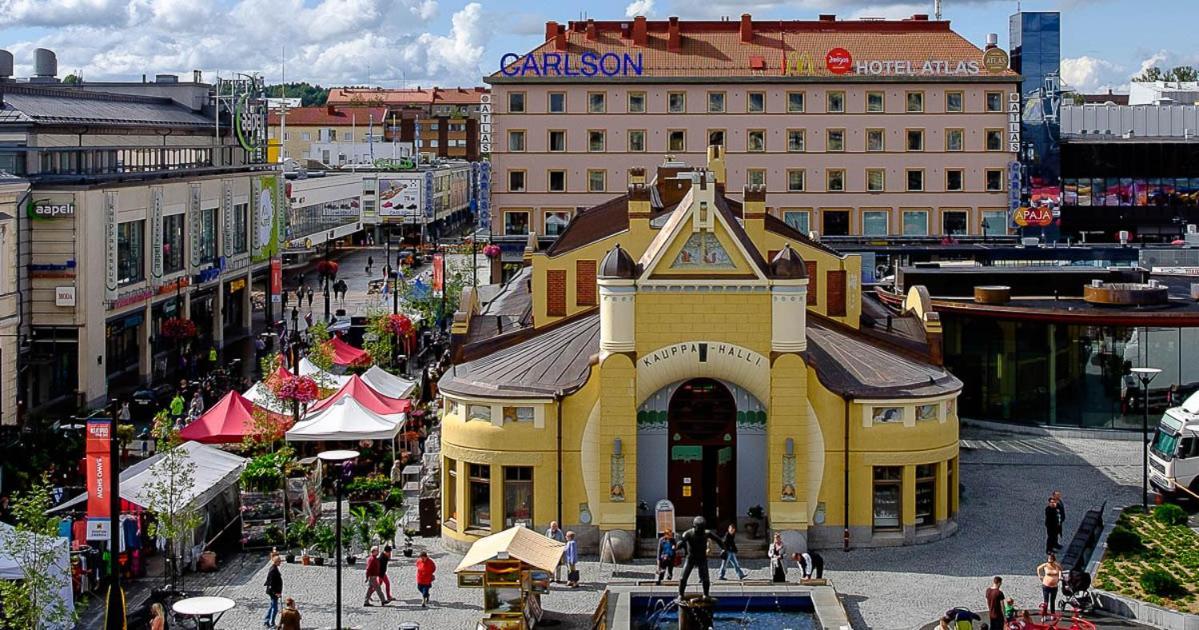Mukava Saunallinen Kaksio Omalla Sisaeaenkaeynnillae Ja Ilmaisella Autopaikalla Kuopio Exteriör bild